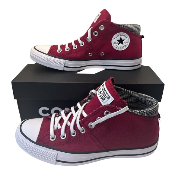 Converse Women's Chuck Taylor All Star Madison Plaid High-Top Sneakers, Size 9 - Picture 1 of 10